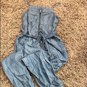 Gap Jean Jumpsuit